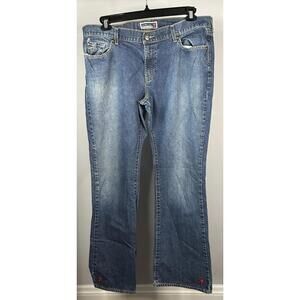 Vintage Old Navy Ultra Low Waist Boot Cut Jeans Women’s Size 18 REG 38x32
